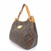 Image 3 : Louis Vuitton Brown Monogram Canvas Leather Galliera PM Hobo Bag