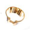 Image 5 : Hermes Black Enamel Gold Lacquered H Clic Clac Extra Wide Bangle Bracelet