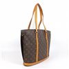 Image 3 : Louis Vuitton Brown Monogram Canvas Leather Babylone Tote Bag