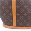 Image 9 : Louis Vuitton Brown Monogram Canvas Leather Babylone Tote Bag