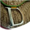 Image 5 : Christian Dior Rasta Monogram Logo Double Saddle Shoulder Bag