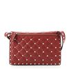 Image 2 : Valentino Red Quilted Leather Rockstud Spike Small Flap Shoulder Bag