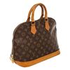 Image 2 : Louis Vuitton Brown Monogram Canvas Leather Alma PM Handbag