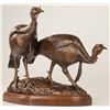 Image 1 : Turkey Sculpture "Spring Suitors" by Ronald Lowery