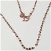 Image 2 : 18K ROSE GOLD  0.78G 16" NECKLACE