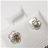 Image 1 : 14K  DIAMOND 2IN1 WITH MOTHER OF PEARL(0.18CT) EARRINGS