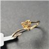 Image 2 : 10K  CITRINE(0.3CT) RING SIZE 6