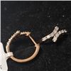 Image 2 : 10K  DIAMOND(0.05CT) EARRINGS