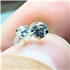 Image 1 : 14K  CZ EARRINGS