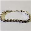 Image 2 : SILVER GARNET BRACELET