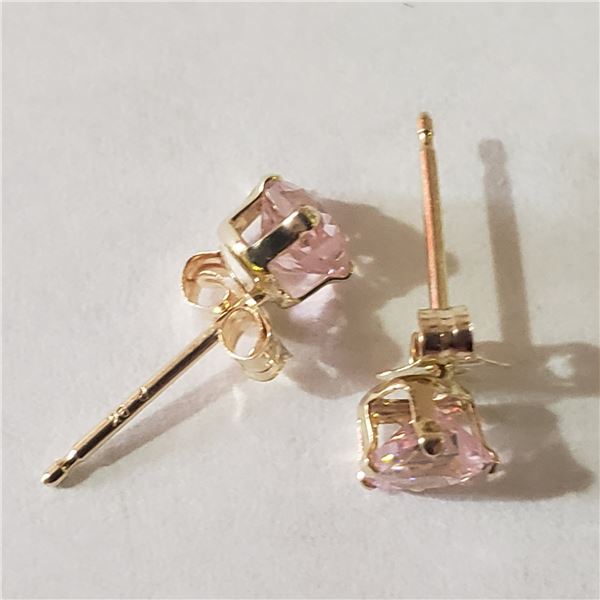 9K  CZ EARRINGS