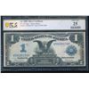 1899 $1 Black Eagle Silver Certificate PCGS 25