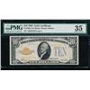 1928 $10 Gold Certificate PMG 35