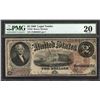 1880 $2 Legal Tender Note PMG 20