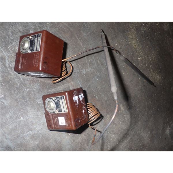 Lot of (2) Charmilles / Trafag Temperature Thermostat #719.1111