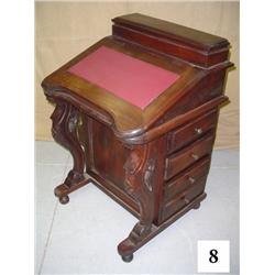 Antique Childs Slant Top Secretary