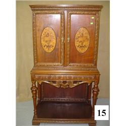 Inlaid Veneer Cabinet