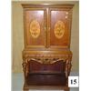 Image 1 : Inlaid Veneer Cabinet
