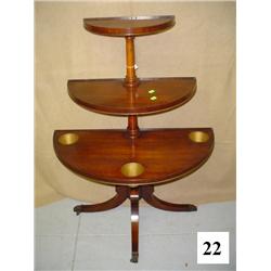 Duncan Pfife 3 Tier Wall Hugger Shelf