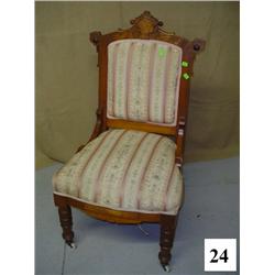 Burl Overlay Chair