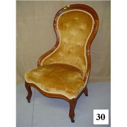 Queen Anne Parlor Chair