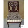 Image 1 : Carved Back Griffin Chair