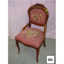Needlepoint Parlor Chair