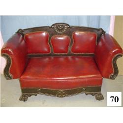 Victorian Drop Arm Couch
