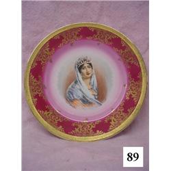 Bayreuth Bavaria 10 1/2 Inch Plate