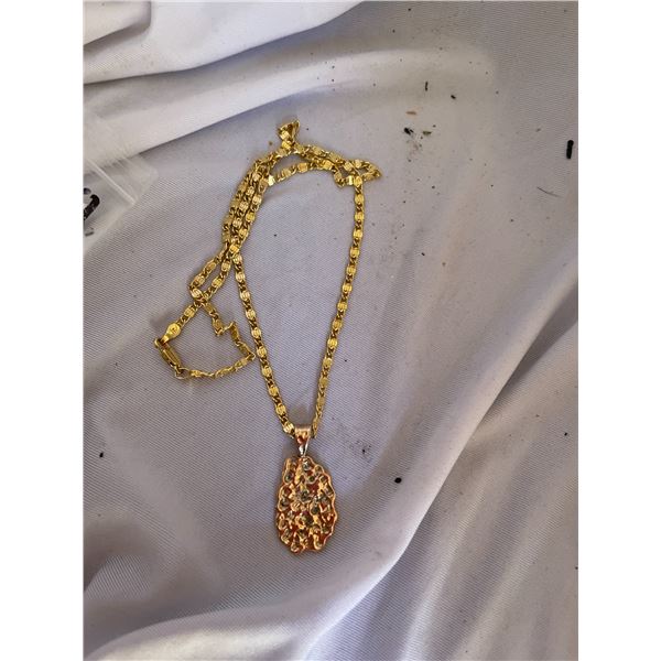 14kt gold nugget necklace necklace is xp