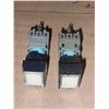 Image 2 : Lot of (46) Fuji Electric White Push Button #AH165-TGL