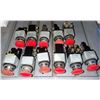 Image 1 : Lot of Fuji Electric Mushroom Reset Red Push Button #RCa470 Contact