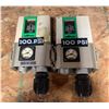 Image 1 : (2) Miller Model# P4000 Pressure Switches,  20-120 psi Adj Range