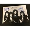 Image 1 : QUEEN BAND SIGNED 8X10 PHOTO (RA COA)