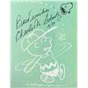 Image 2 : CHARLES SCHULZ SIGNED HARD COVER BOOK (JSA LOA)