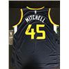 Image 1 : DONAVAN MITCHELL SIGNED UTAH JAZZ JERSEY (FANATICS COA)