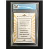 Image 2 : 2012 LEAF SIGNATURES SERIES NO.BA-MHI MARQUES HAYNES AUTHENTIC SIGNATURE 5/50 (GCG 10)