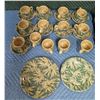 Image 1 : Qty 11 Shenango China Original 'Willows' Restaurant 3"D x 2.5"H w/ 6" Saucers, 2 Mugs & 2 Plates