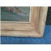 Image 8 : Wood Framed Tropical Flowers Artwork Signed by Artist Roy Parker 1940, 40"x33"