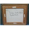 Image 8 : Framed Artwork "Ferns - Foster Gardens" Oil on Canvas, Signed by Artist Pauahi Clark 30"x26"