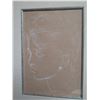 Image 2 : Framed Sketch of Woman by Madge Tennent, Signed, Crayon on Paper 17"x21"