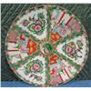 Image 1 : Vintage Famille Rose Round Serving Dish Stamped Made in China 13"