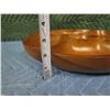 Image 8 : Qty 3 Wooden 5 Section Serving Dishes, 2 Square Bowls & Oval Dish