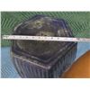 Image 8 : Glazed Ceramic Garden Stool w/ Maker's Mark, 12" Dia, 19.5"H