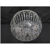 Image 2 : Round Cut Glass Bowl Vase 8" Diameter x 7"H