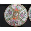 Image 2 : Qty 7 Vintage Chinese Famille Rose Round Plates 10" Diameter