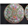 Image 2 : Qty 4 Chinese Famille Rose Round Plates 7" Diameter , 5" Bowl & 2 Mini 3" Round