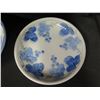Image 21 : Qty 16 White & Cobalt Blue Rice Bowls w/ Maker's Mark, Fish Plate, etc