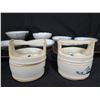 Image 9 : Qty 4 Small Asian Design Plates, 2 Rectangle Trays, 2 Footed Bowls & 2 Trinket Boxes