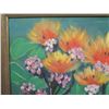 Image 2 : Framed Oil Painting on Canvas, Yellow, Signed by Artist Pauahi Clark 15"x13"